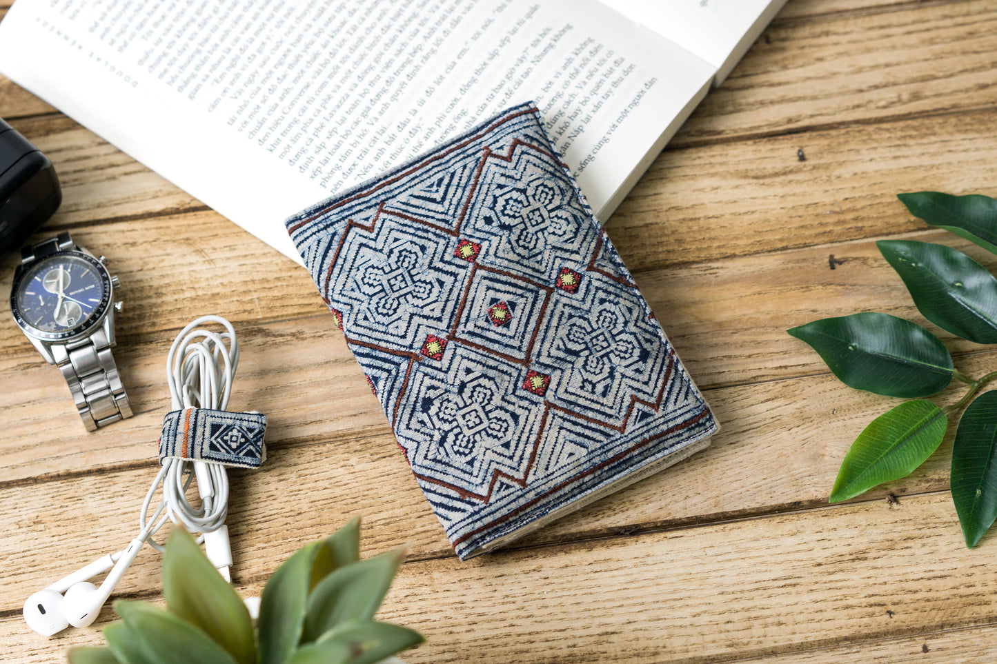 Tribal Pattern Passport Holder, Passport Organizer